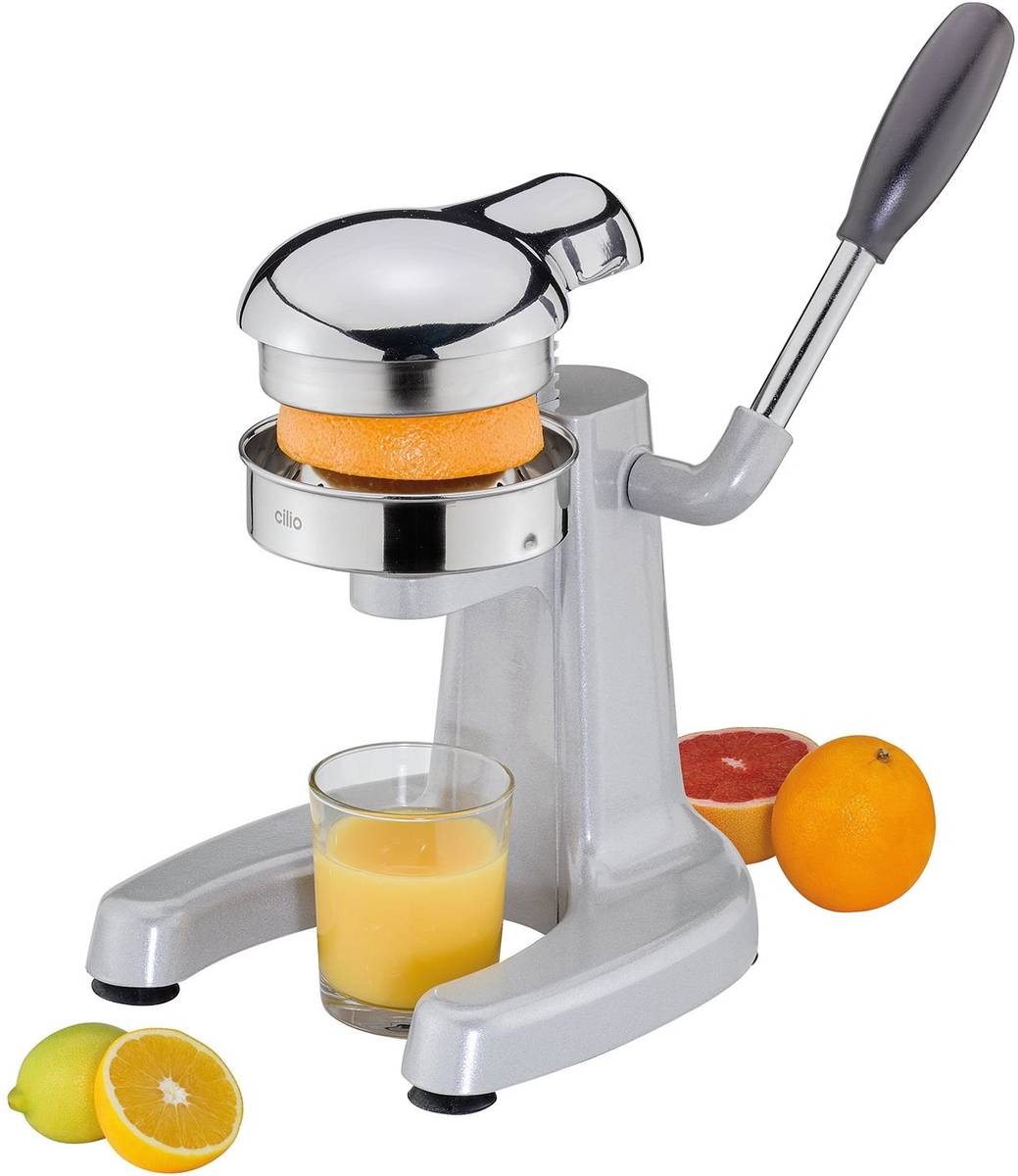 Cilio Profesionální odšťavňovač Positano, stříbrná