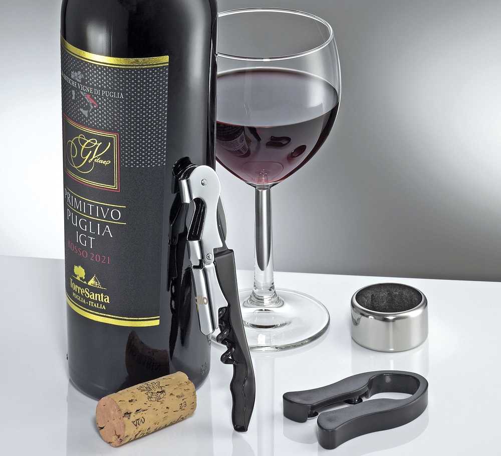 Cilio Sada na víno Piemonte, 3 ks