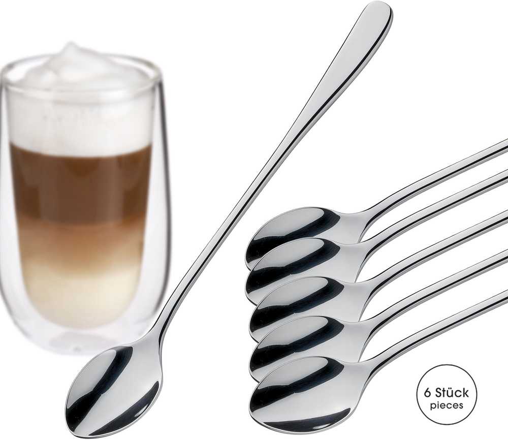 Cilio Roma Sada lžiček na Latte macchiato Roma, 6 ks