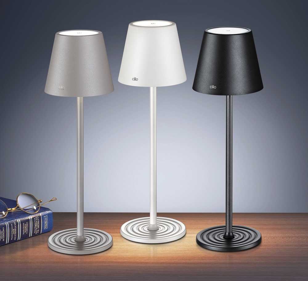 Cilio LED lampička Sole, černá