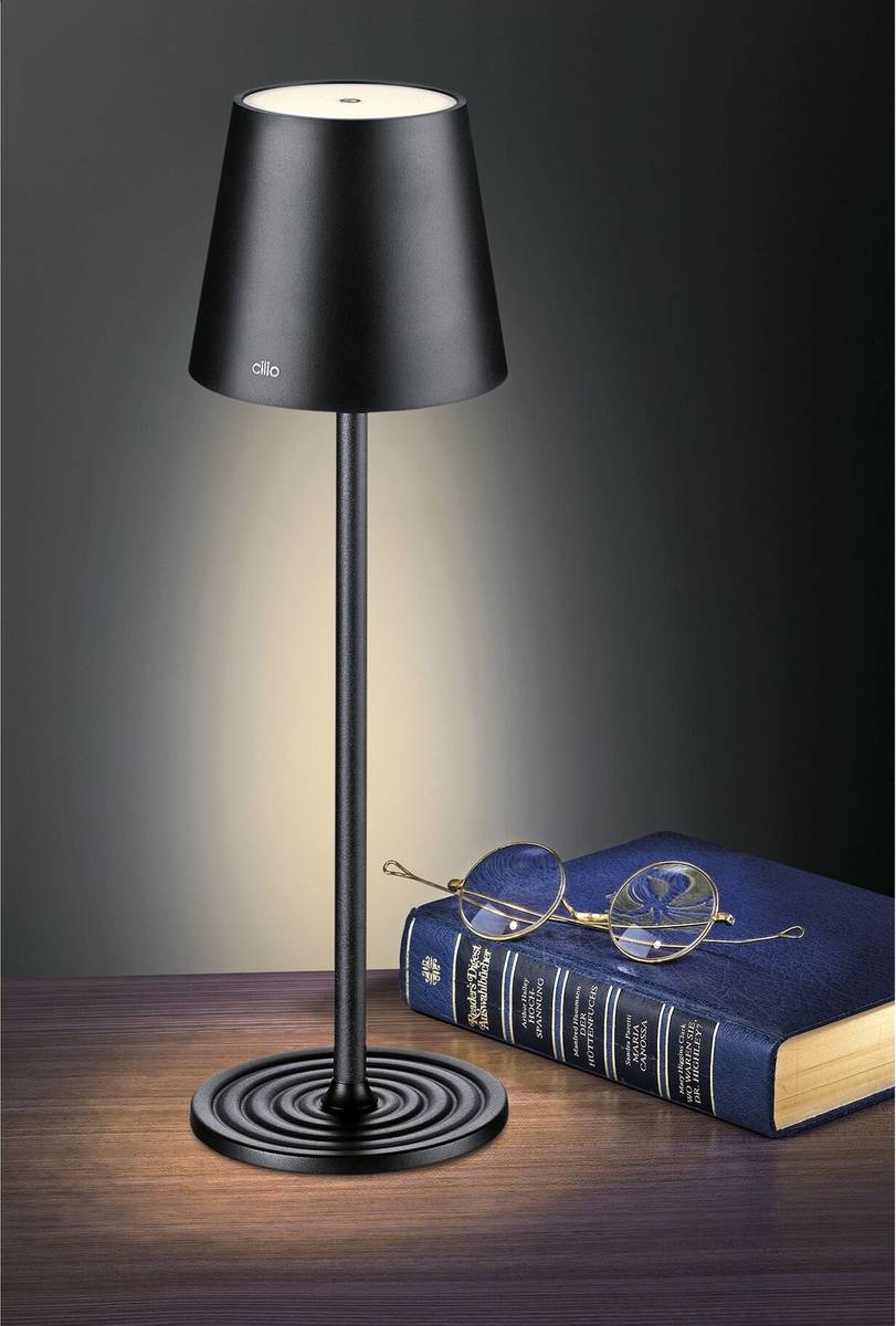 Cilio LED lampička Sole, černá