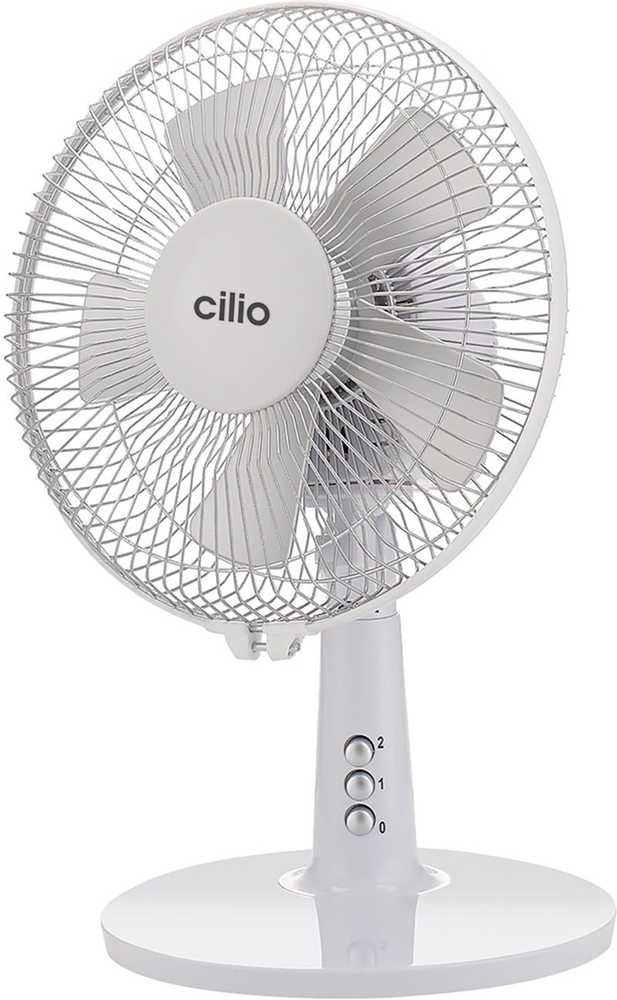 Cilio Stolní fén Vento, 27 cm, bílá