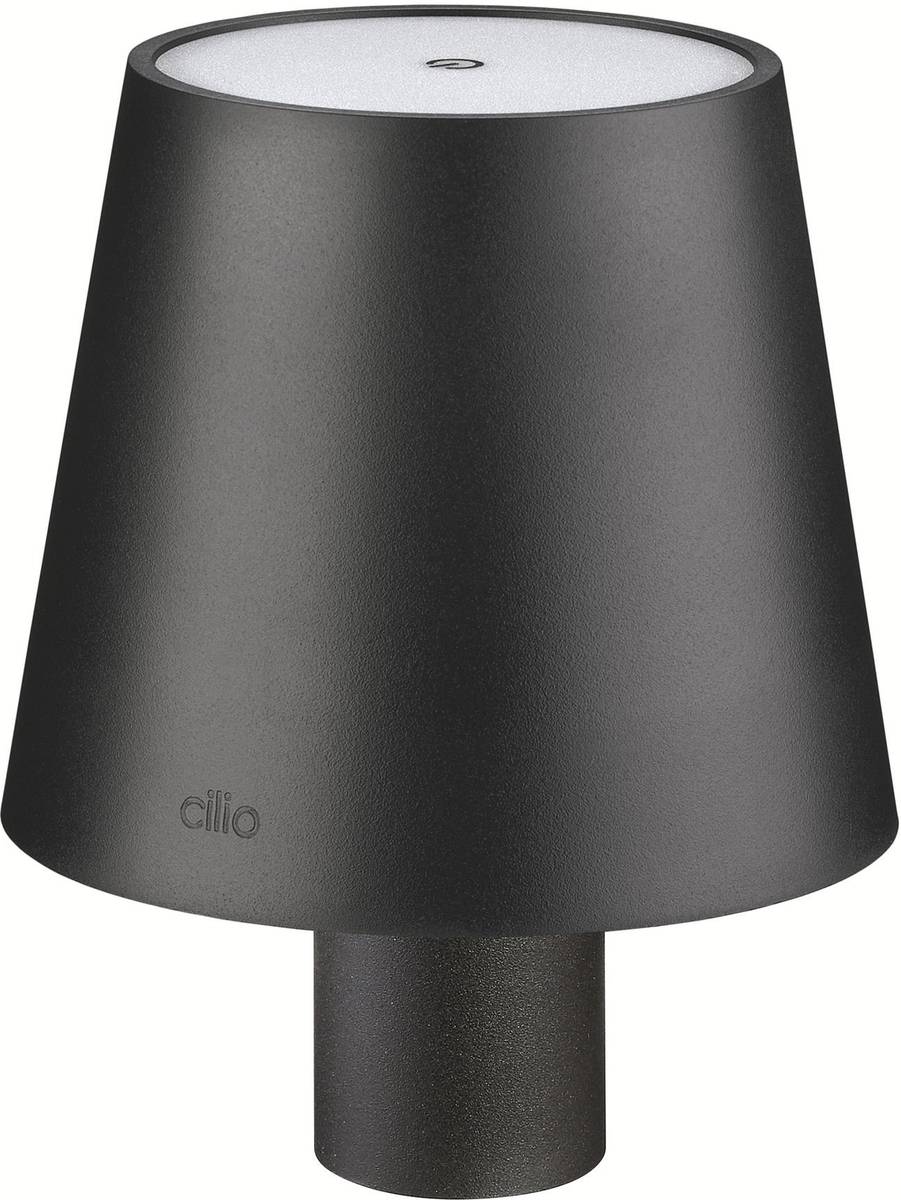 Cilio LED lampička na láhev Luce, černá