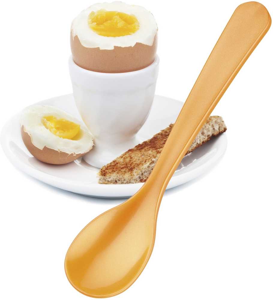 Cilio Lžička na vajíčko Colore, oranžová