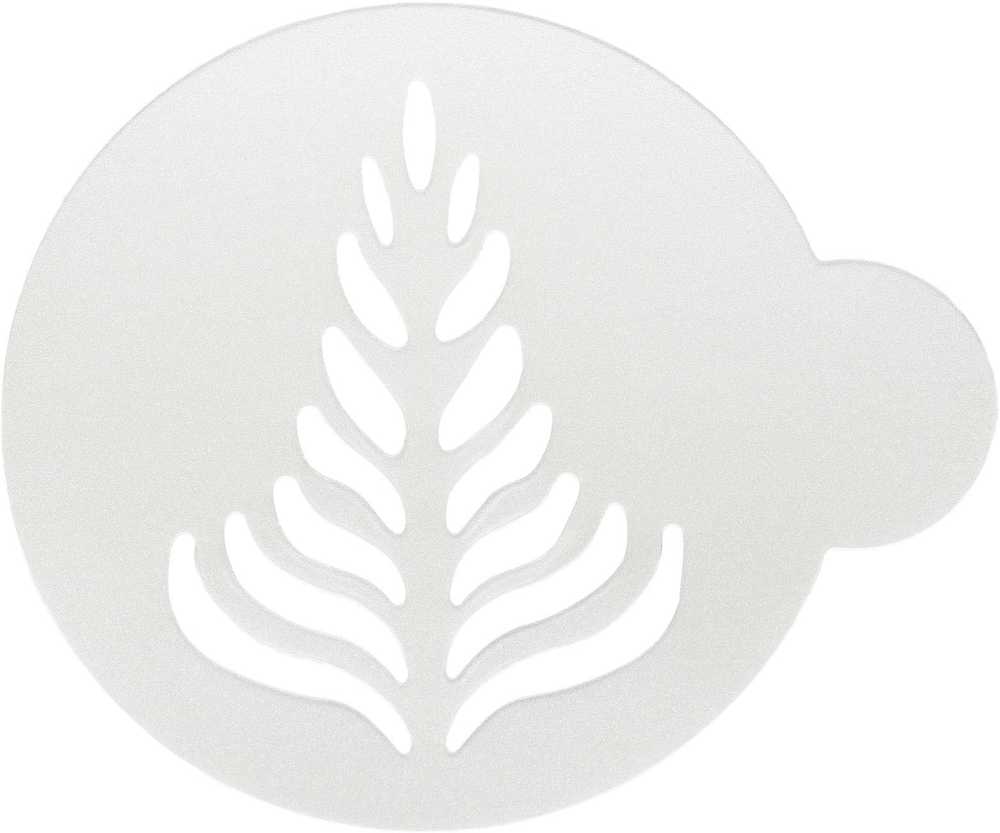 Cilio Šablony na zdobení kávy, 6 ks