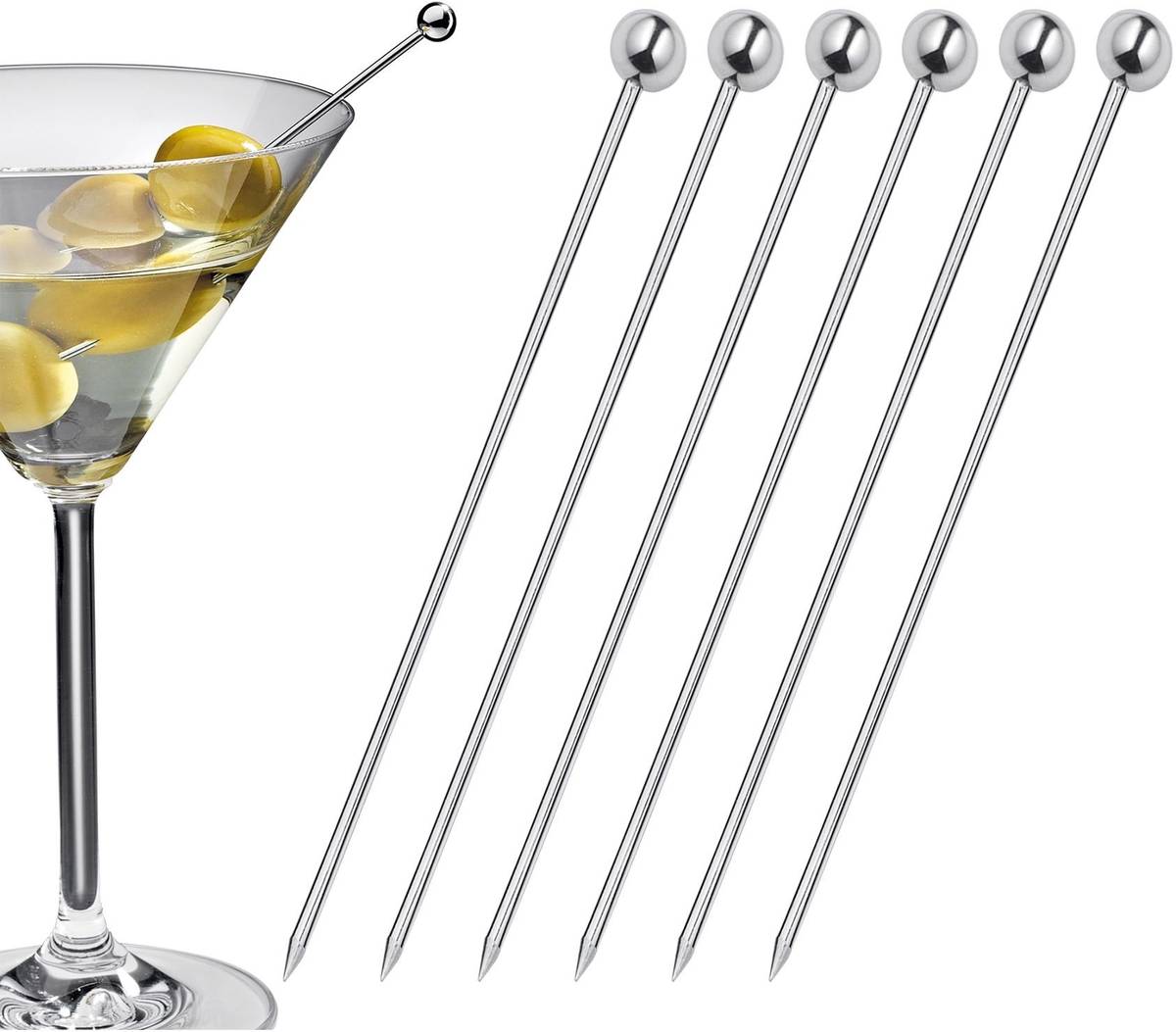 Cilio Sada koktejlových napichovátek, 6 ks