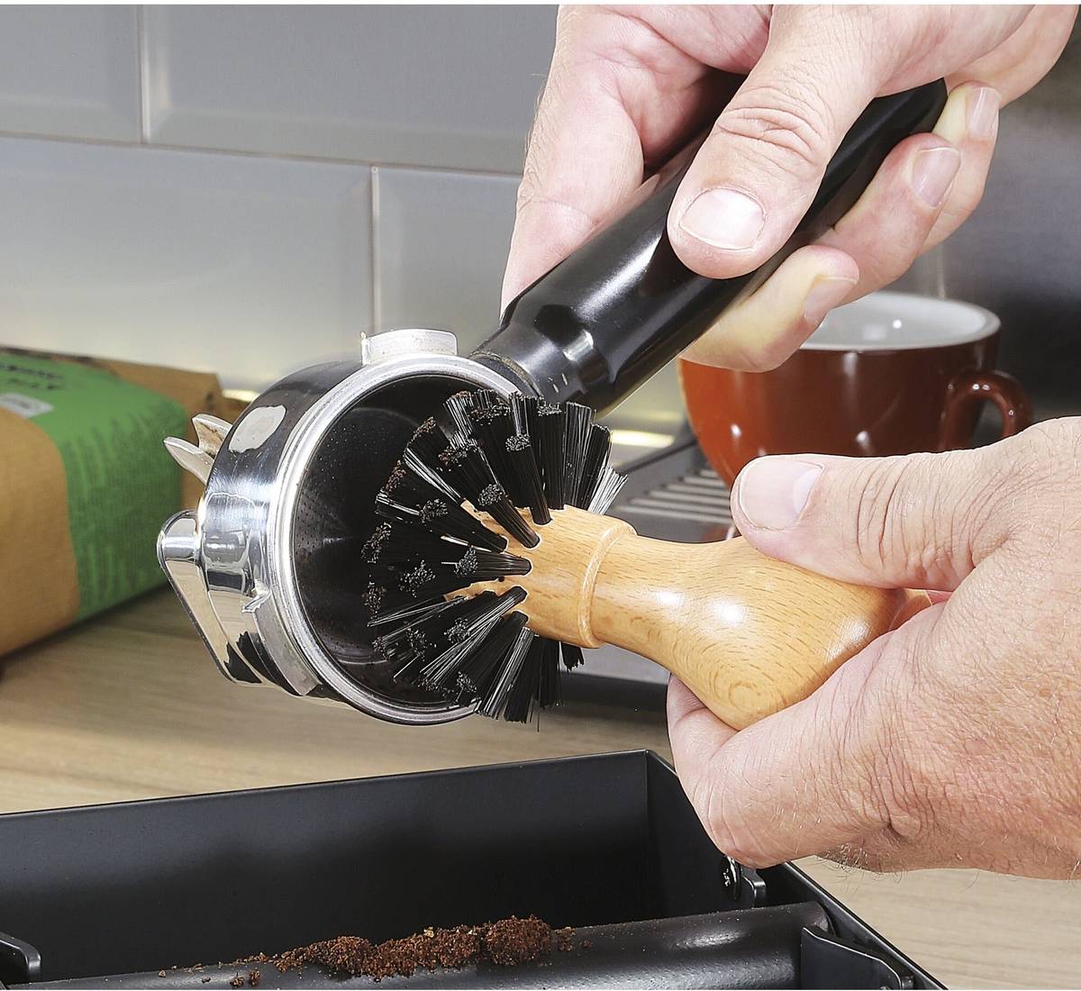 Cilio Kartáček na portafiltr