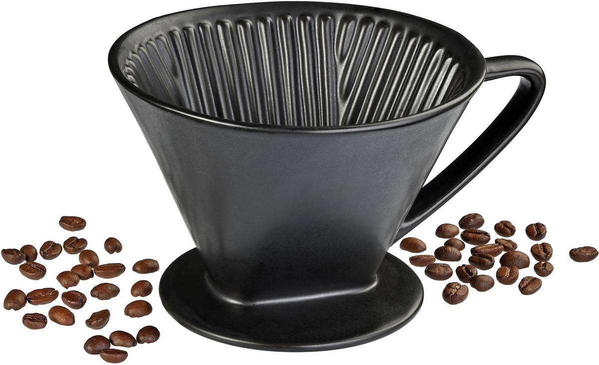 Cilio Filtr na kávu, matná černá