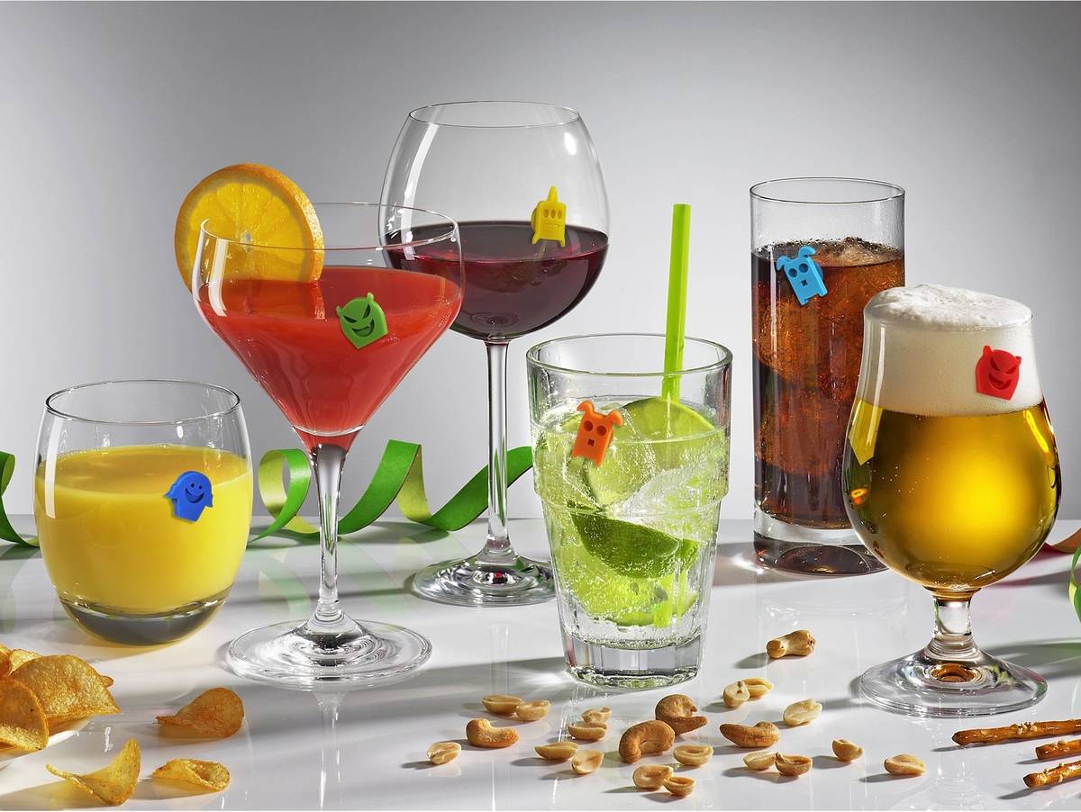 Cilio Rozlišovače skleniček Fantasma, 12 ks