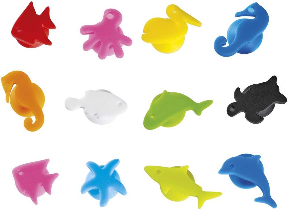 Cilio Rozlišovače skleniček Nautico, 12 ks