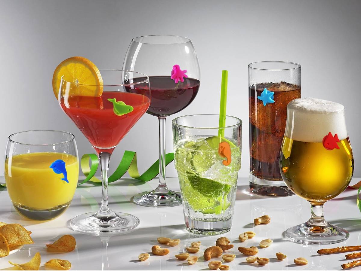 Cilio Rozlišovače skleniček Nautico, 12 ks