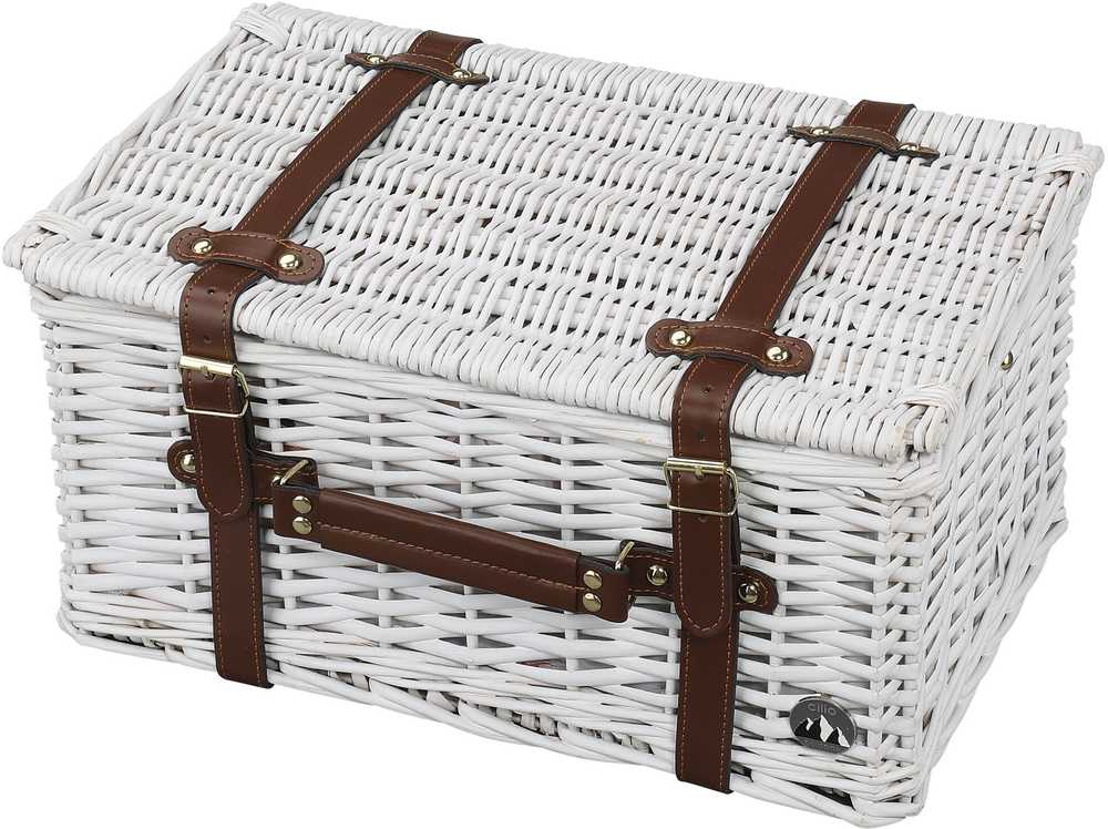 Cilio Piknikový koš Pescara, bílá