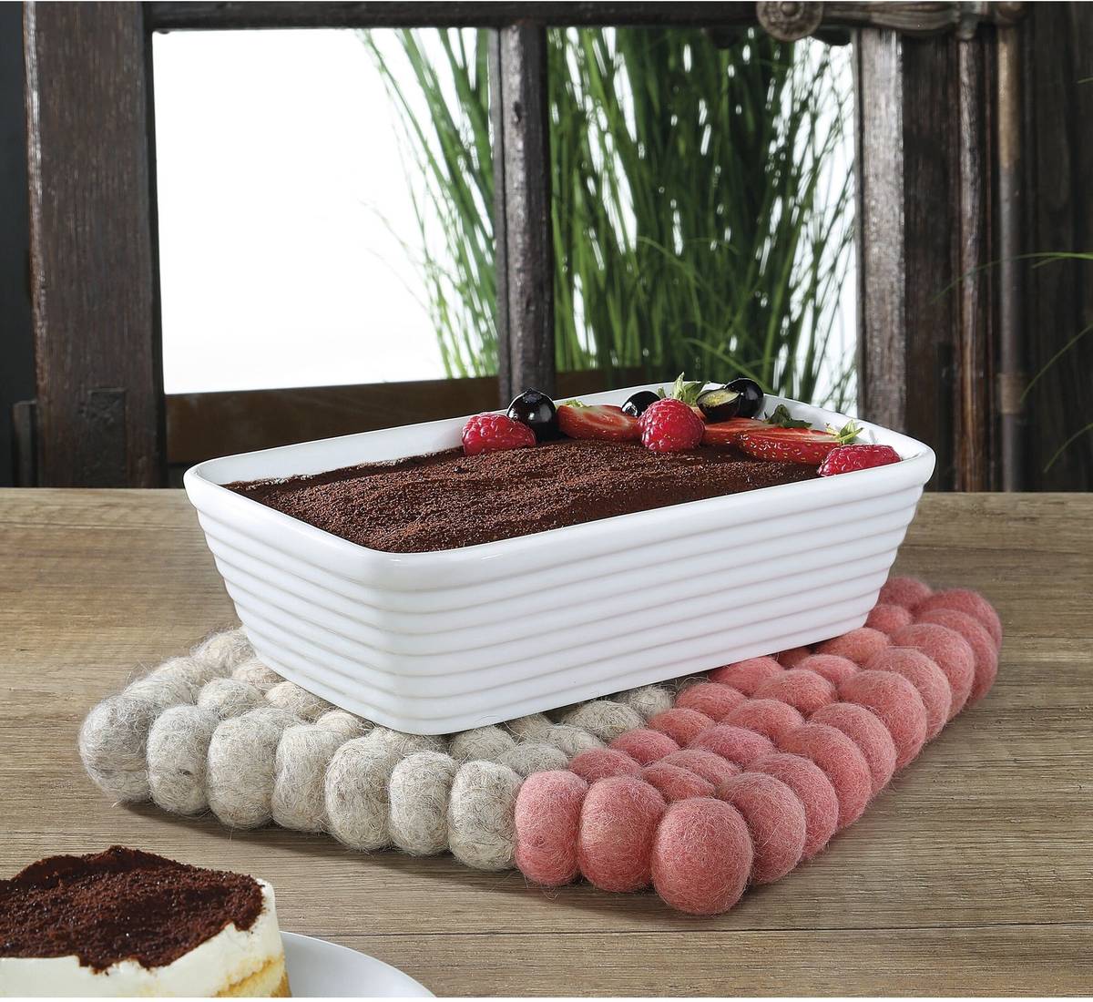 Cilio Podtácek Lana Due, běžovo korálová