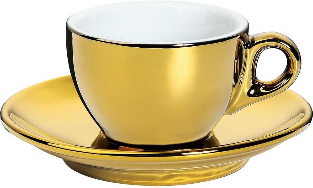 Cilio Roma Šálek na espresso, zlatá