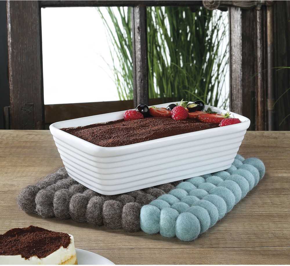 Cilio Podtácek Lana Due, hnědo tyrkysová