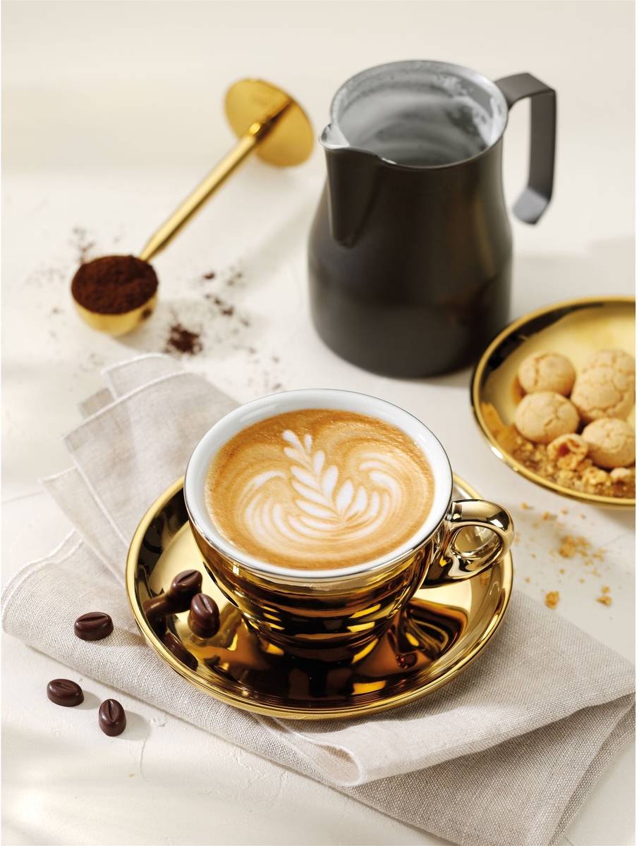 Cilio Roma Šálek na cappuccino, zlatá
