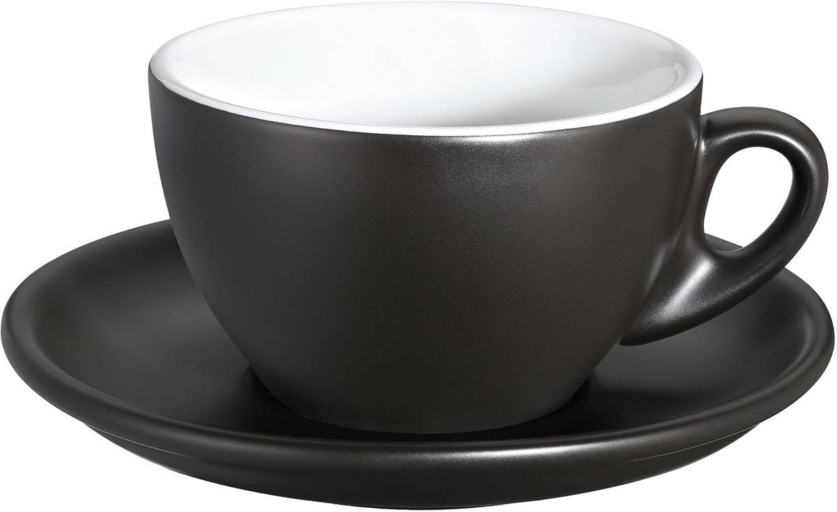 Cilio Roma Šálek na cappuccino, matná černá