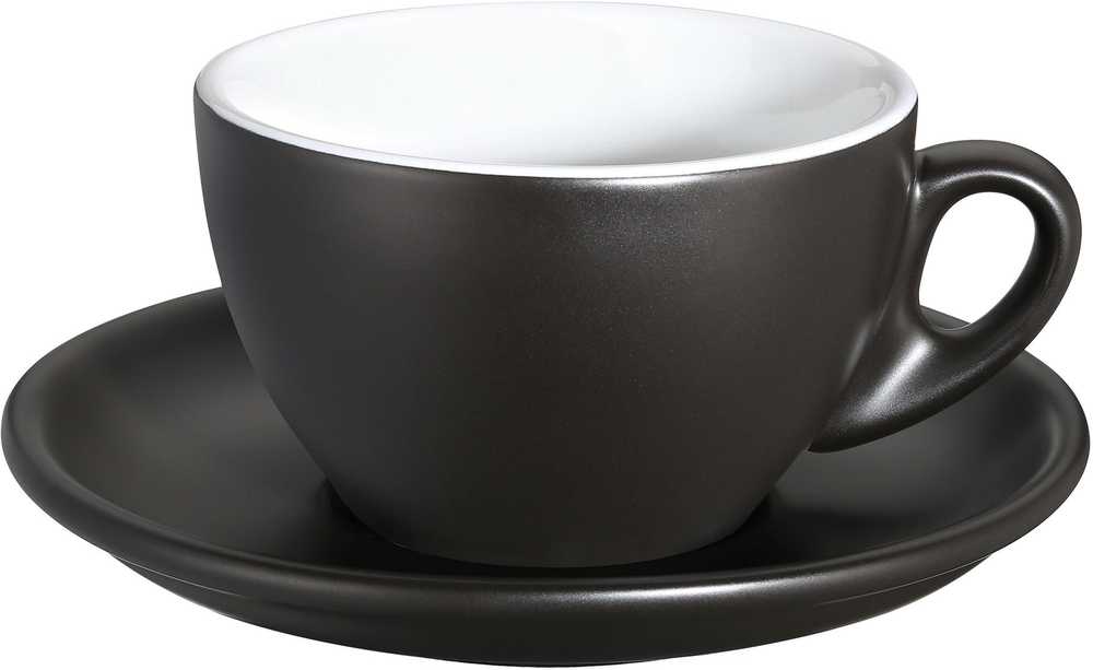 Cilio Roma Šálek na cappuccino, matná černá