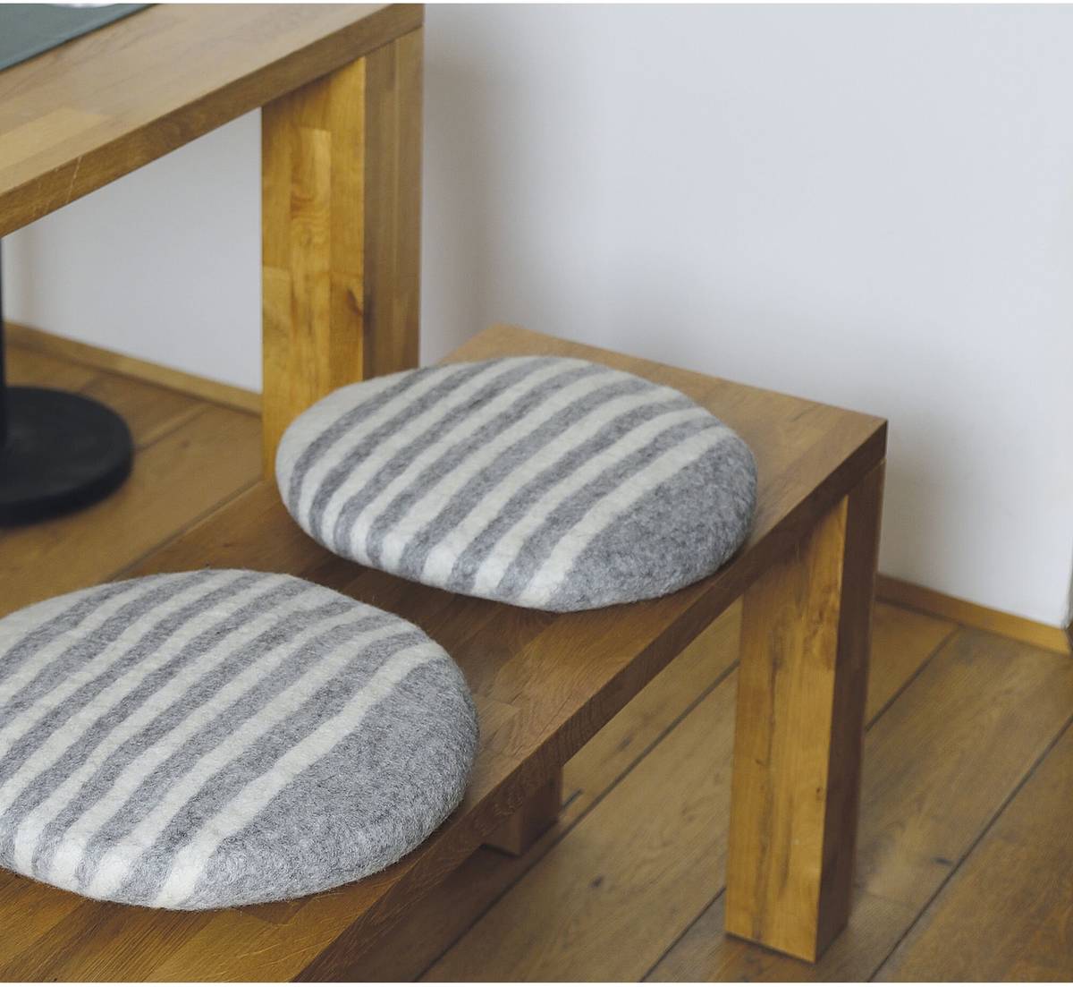 Cilio Podsedák na židli Lana, proužkovaný