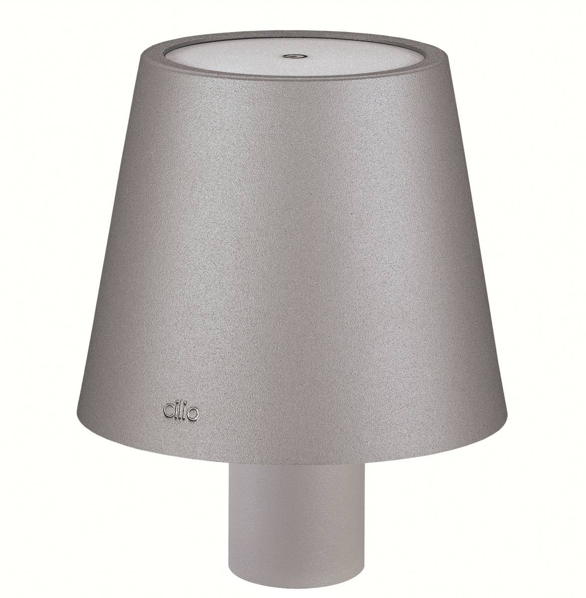 Cilio LED lampička na láhev Luce, šedá