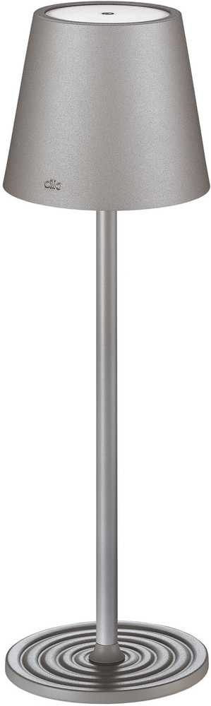 Cilio LED lampička Sole, šedá