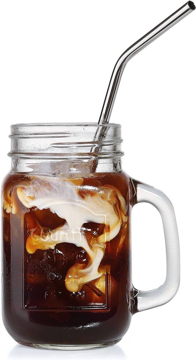 Cilio Nerezová brčka Steel, zahnutá