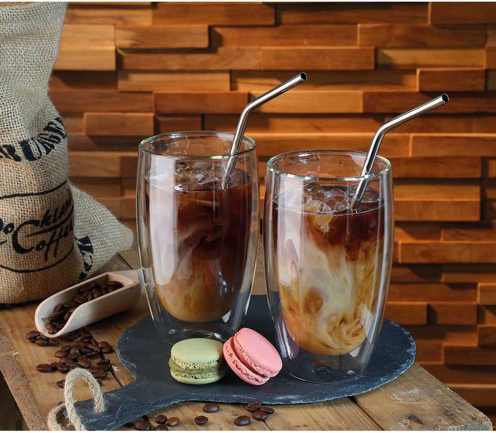 Cilio Nerezová brčka Steel, zahnutá