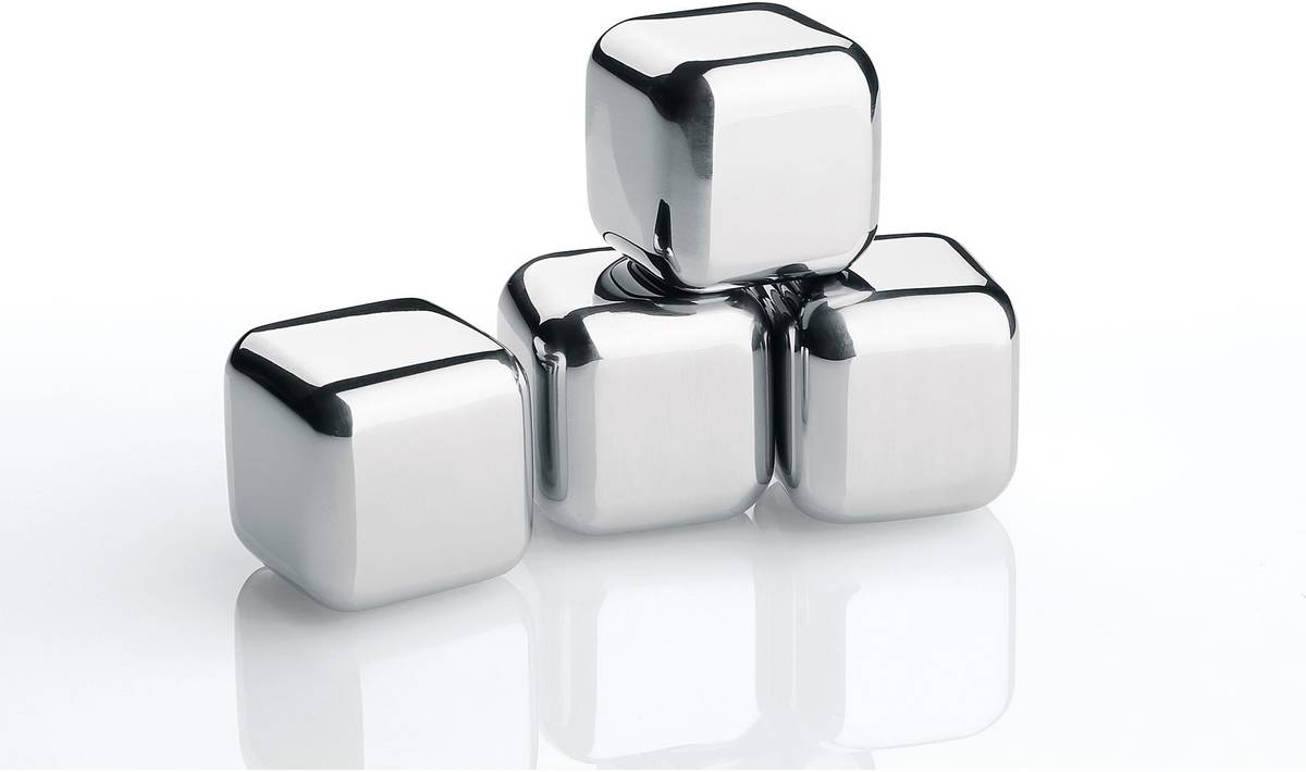 Cilio Chladící kostky Steel, 4 ks