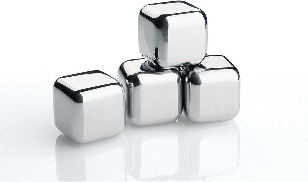 Cilio Chladící kostky Steel, 4 ks