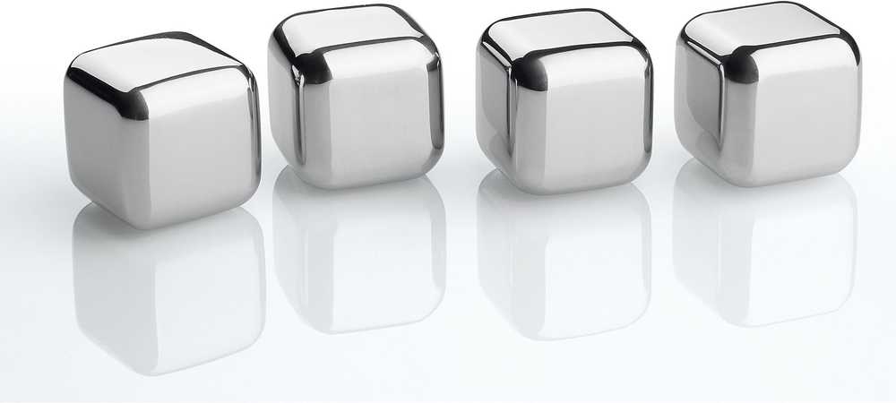 Cilio Chladící kostky Steel, 4 ks