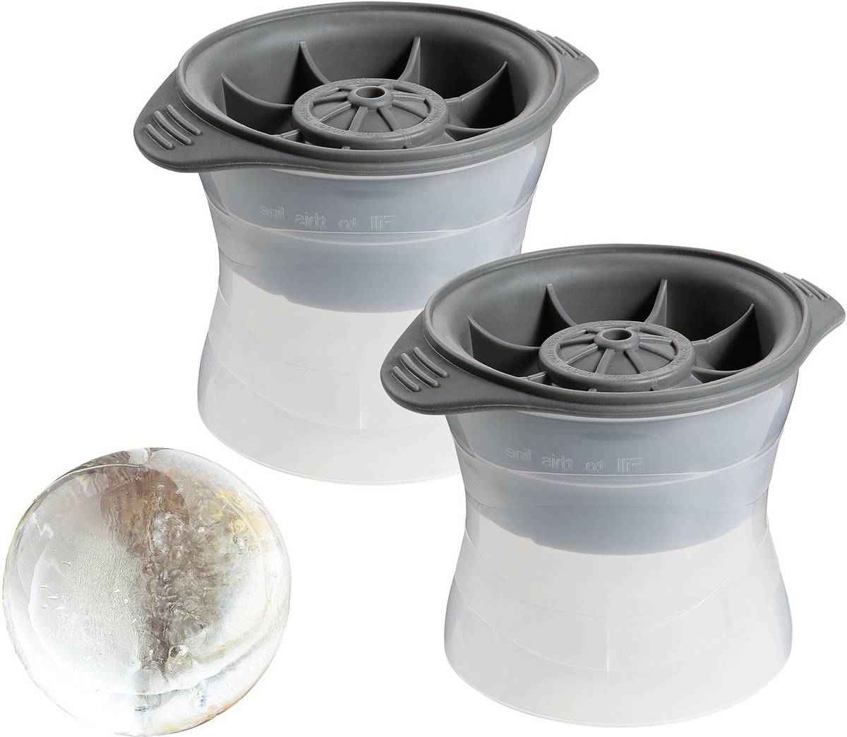 Cilio Silikonová forma na ledové koule Grande