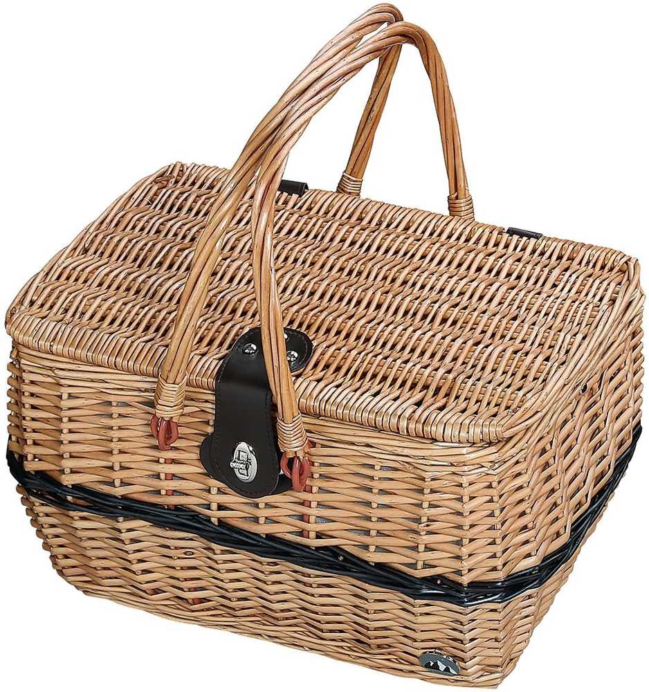 Cilio Piknikový koš Idro, světle hnědá