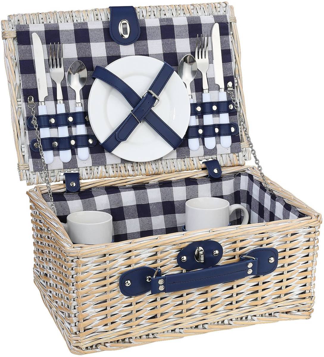 Cilio Pikniková deka Arolo, vintage bílá