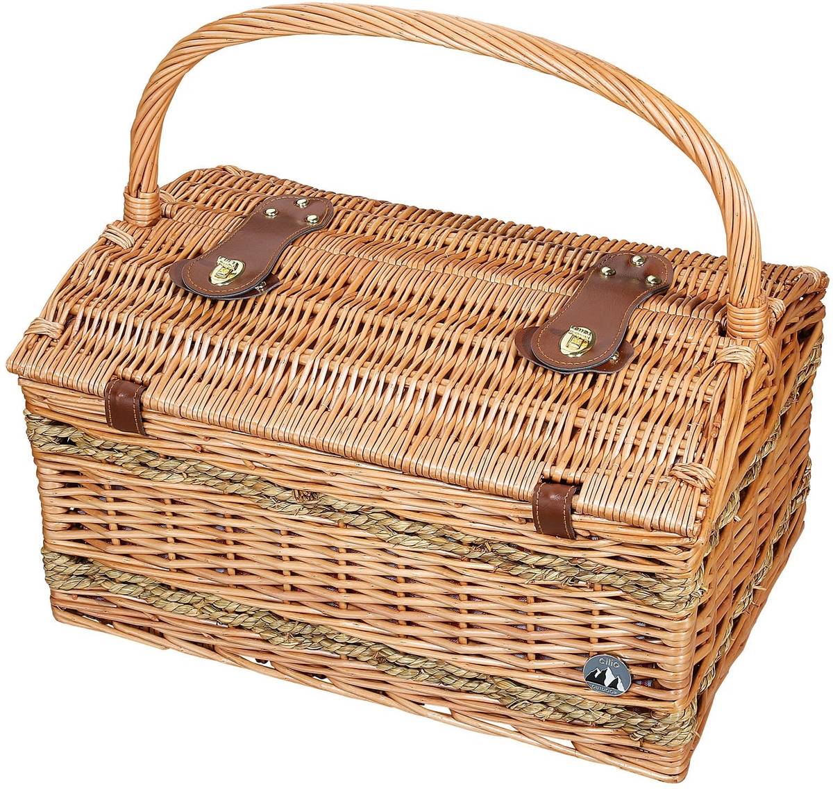Cilio Piknikový koš Rivoli, světle hnědá