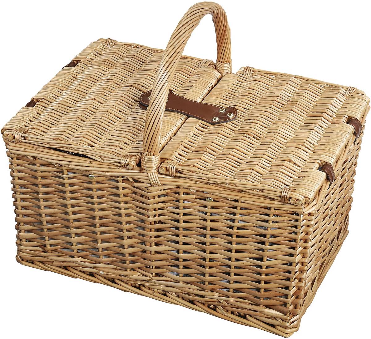 Cilio Piknikový koš Lugano, světle hnědá