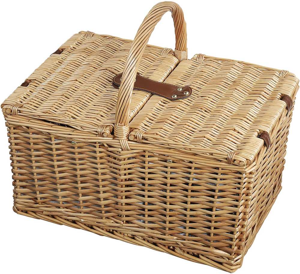 Cilio Piknikový koš Lugano, světle hnědá