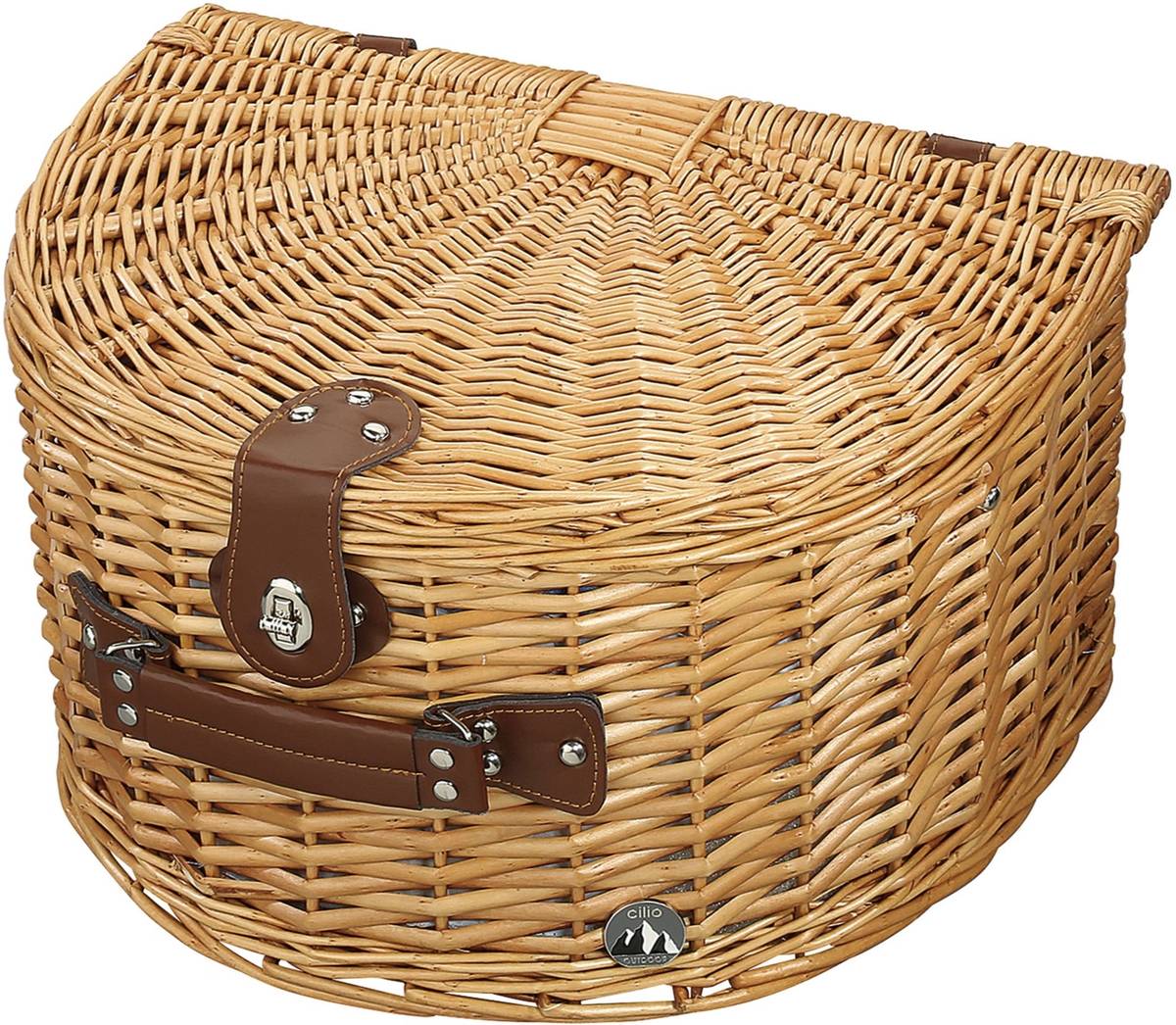 Cilio Piknikový koš Salina, světle hnědá