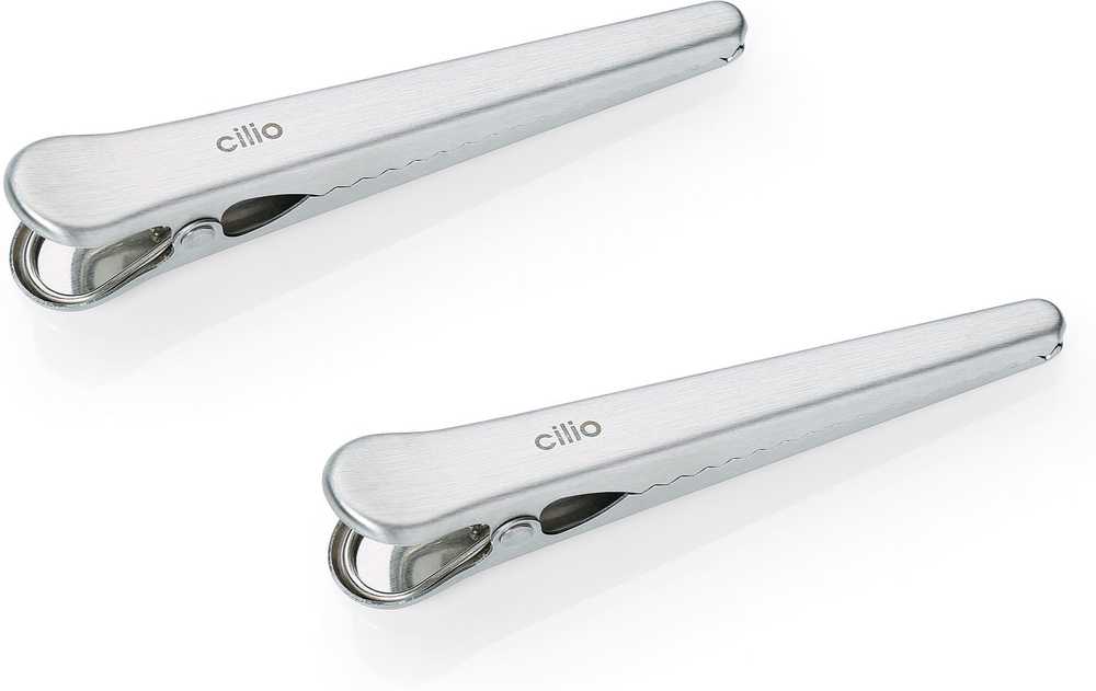 Cilio Klipy na sáčky, 2 ks