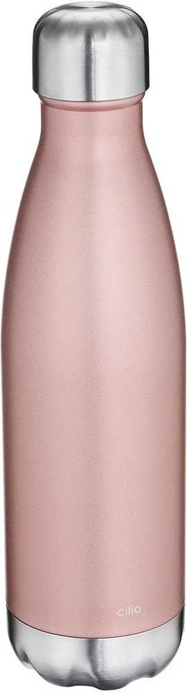 Cilio Elegante Termo láhev 500 ml, zlatě růžová