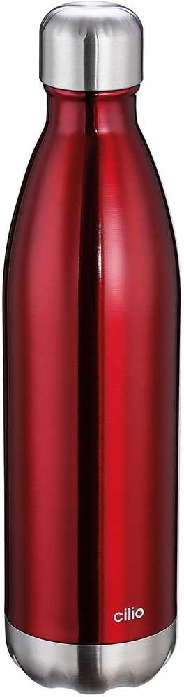 Cilio Elegante Termo láhev 750 ml, červená