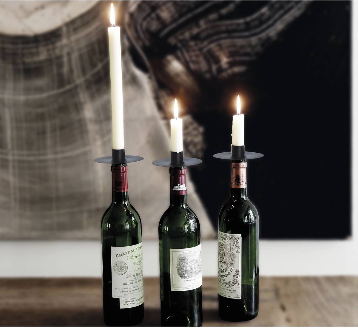 Cilio Držák na svíčku Cappo, matná černá