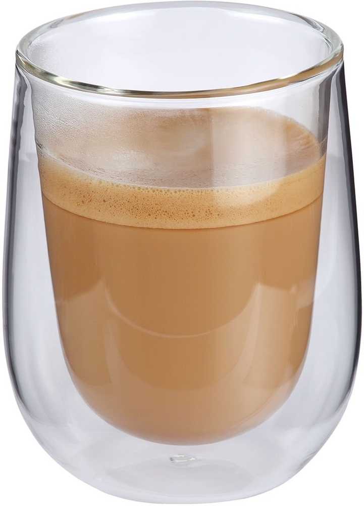 Cilio Sada dvoustěnných sklenic na cappuccino Verona, 2 ks
