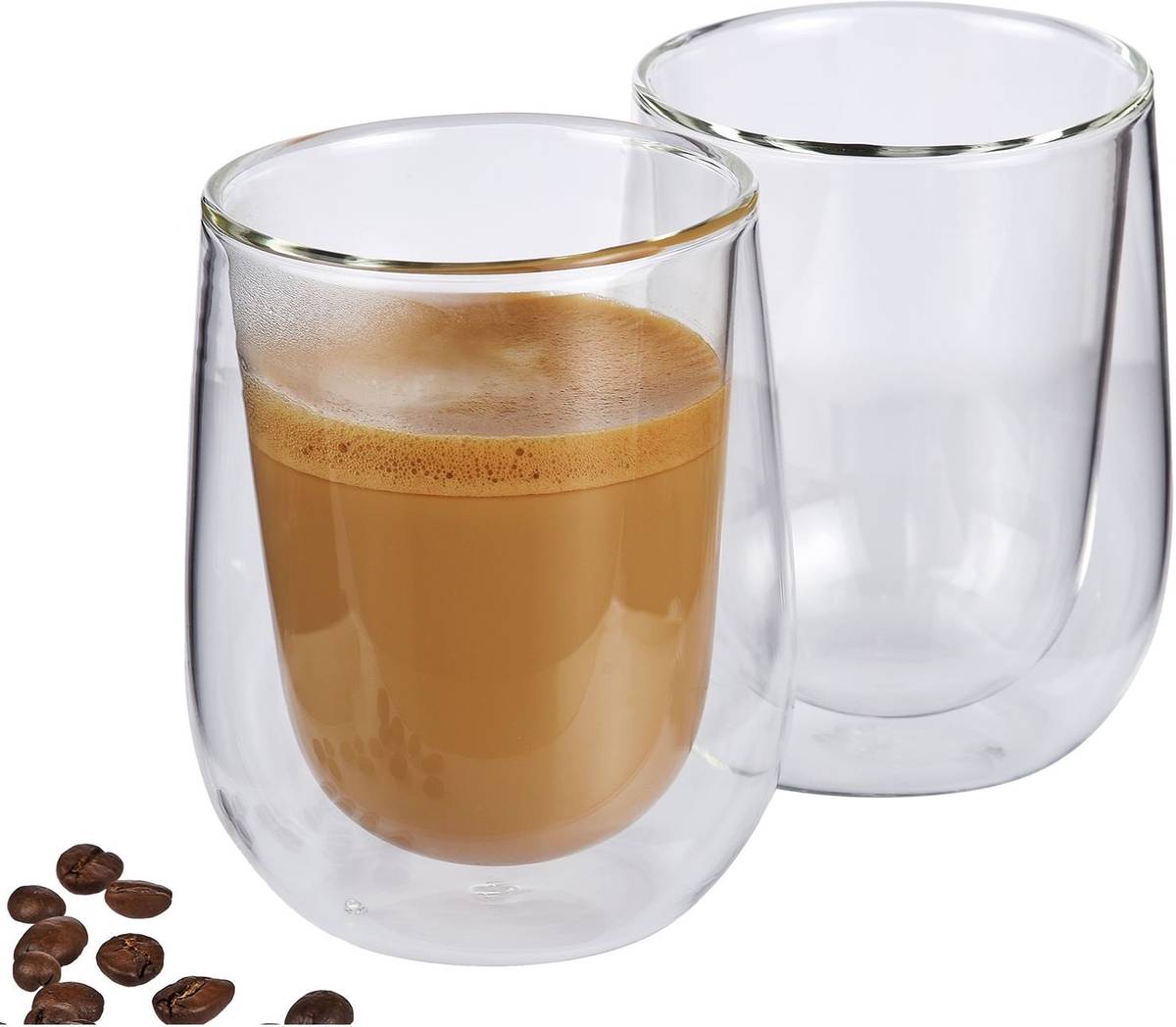 Cilio Sada dvoustěnných sklenic na cappuccino Verona, 2 ks