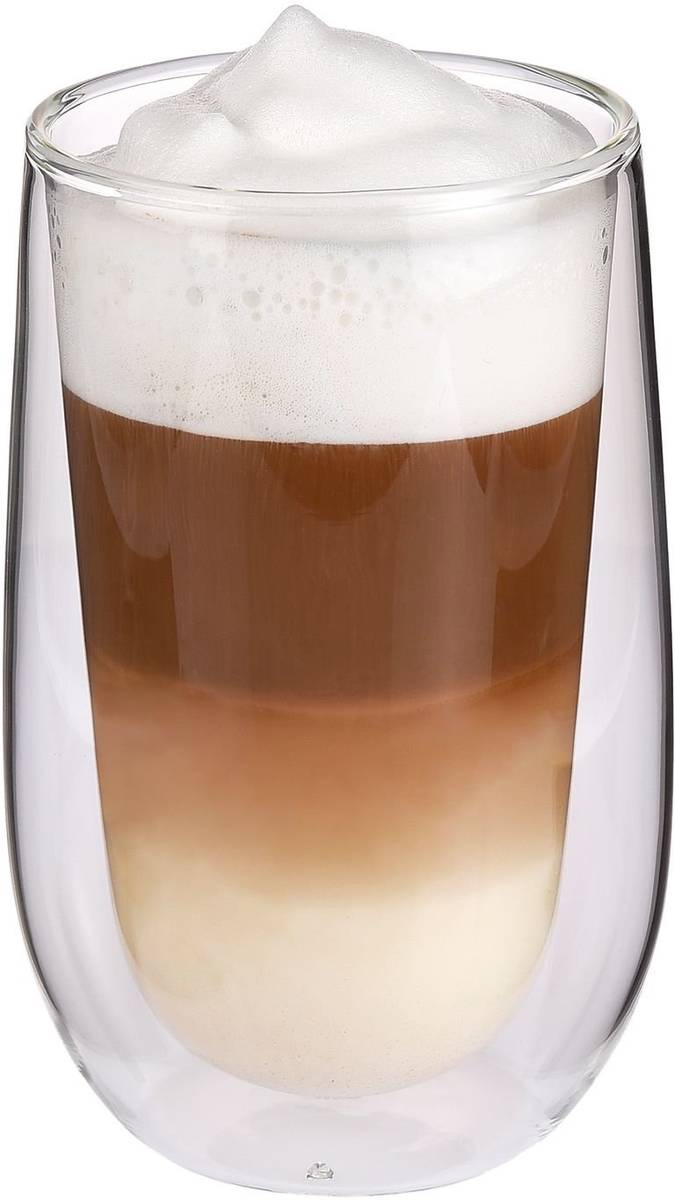 Cilio Sada dvoustěnných sklenic na latte Verona, 2 ks