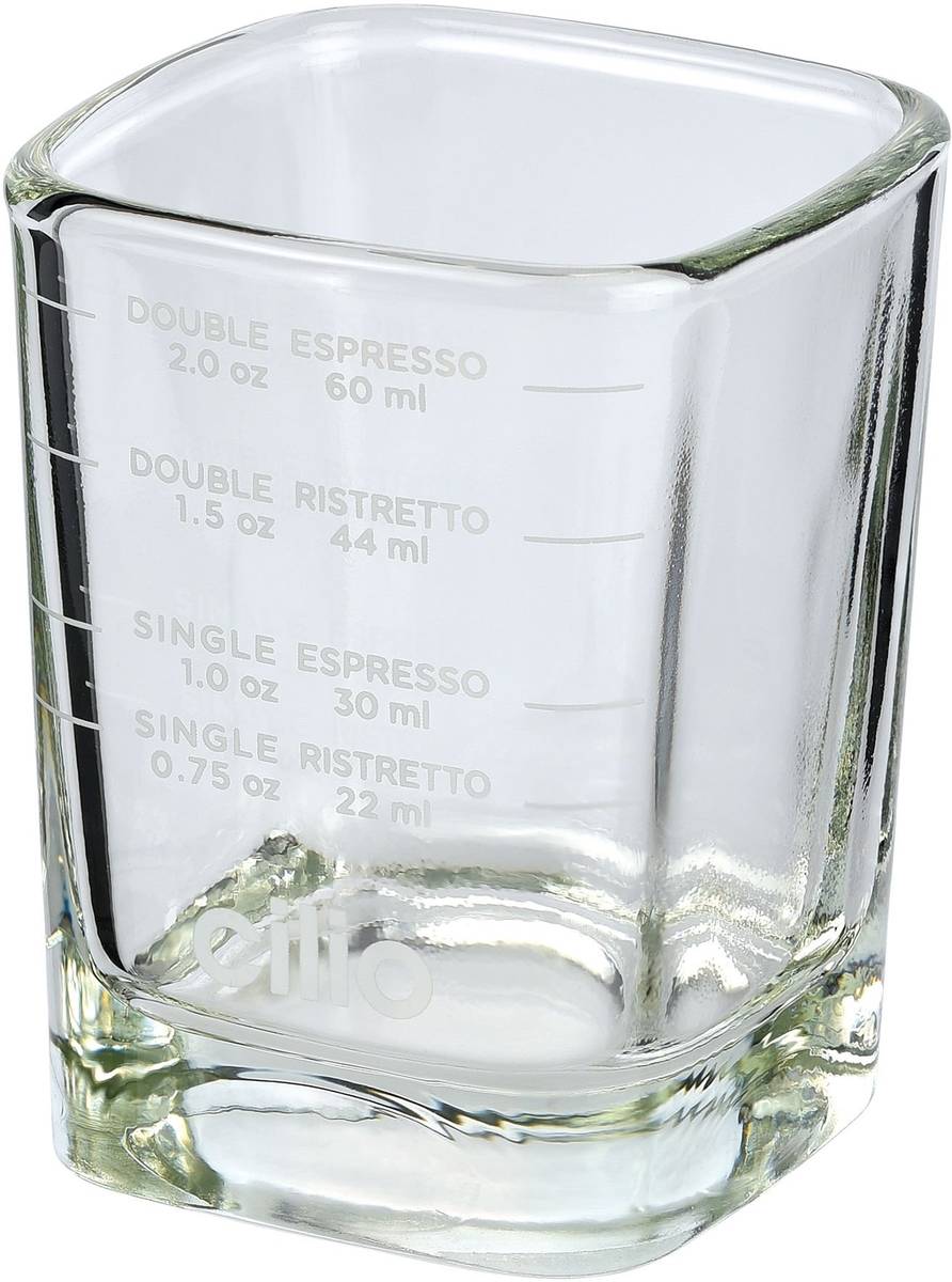 Cilio Skleněná odměrka na kávu
