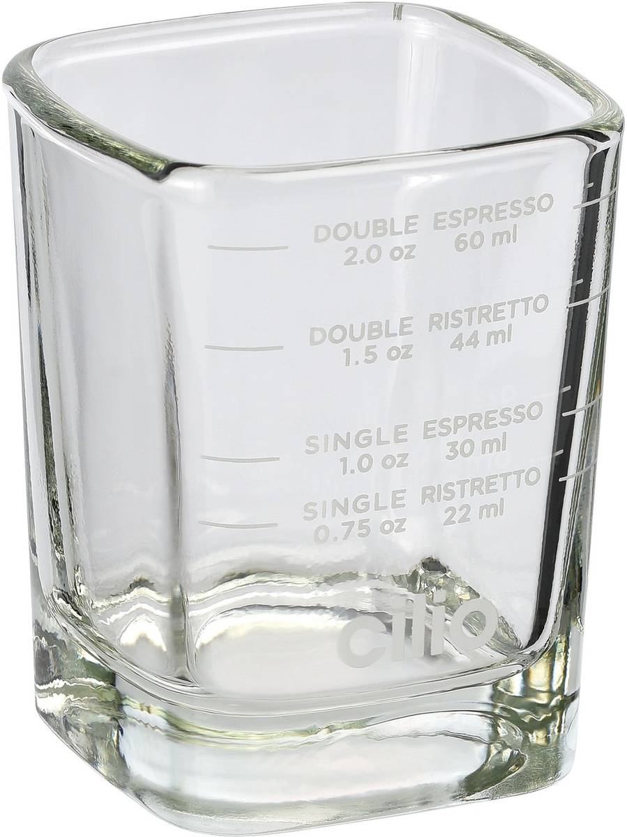 Cilio Skleněná odměrka na kávu
