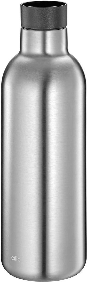 Cilio Termoláhev na vodu Deluxe, 650 ml, stříbrná