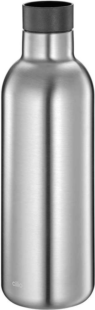 Cilio Termoláhev na vodu Deluxe, 650 ml, stříbrná