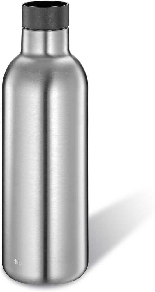 Cilio Termoláhev na vodu Deluxe, 650 ml, stříbrná