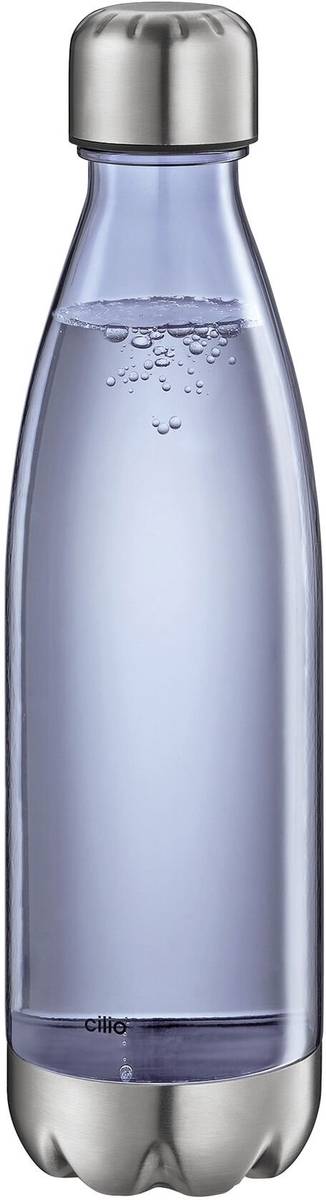 Cilio Elegante Láhev na vodu, 700 ml, průhledná modrá